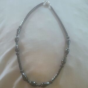 Copy - Vintage Native american silver necklace